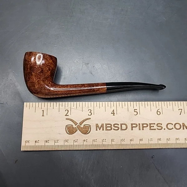 Astleys of London Smooth Bent Pear Estate Briar Pipe, English Estates - Image 10
