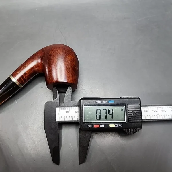 Vauen 3927 Smooth Bent Billiard Estate Briar Pipe, Unsmoked, 9mm - Image 11