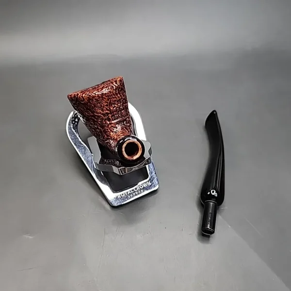 Mastro De Paja Classica Sandblasted Bent Dublin Estate Briar Pipe, Unsmoked - Image 11
