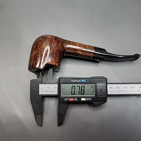 Mastro Geppetto Liscia 2 Windshield Smooth Estate Briar Pipe, Unsmoked - Image 11