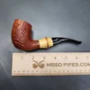 Savinelli Autograph 6 N Sandblasted Freehand Estate Briar Pipe, Unsmoked - Image 11