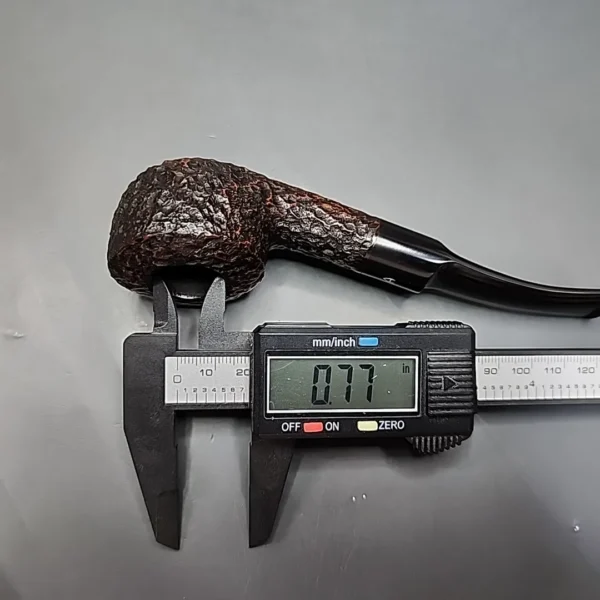 Astleys Rusticated Bullcap Rhodesian Estate Briar Pipe, English Estates - Image 11