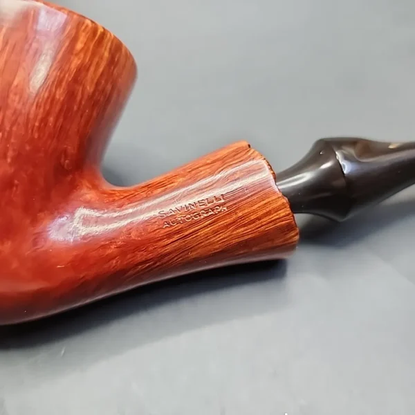Savinelli Autograph 5, Smooth Bent Dublin Estate Briar Pipe, Unsmoked - Image 11