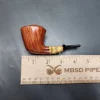 Doctor's Pipes by Roman Kovalev, Double Flash Smooth Dublin Estate Briar Pipe, Unsmoked - Image 11
