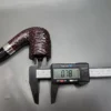 2020 Peterson Sherlock Holmes Rathbone Rusticated Bent Billiard Estate Briar Pipe, Irish Estates [SOLD] - Image 11