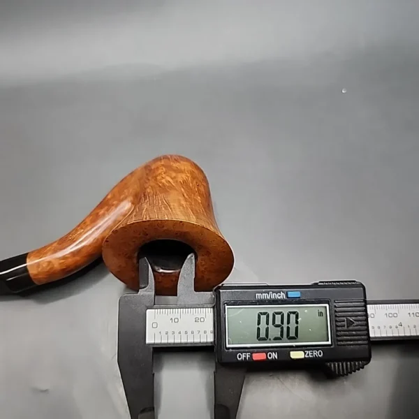 Ed Burak Connoisseur Smooth Bent Dublin Sitter Estate Briar Pipe [SOLD] - Image 11