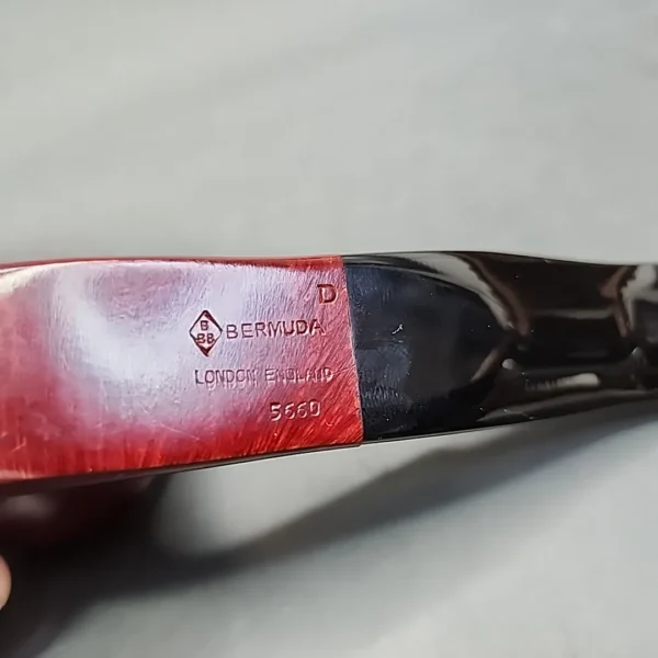 BBB Bermuda 5660 Bent Dublin Estate Briar Pipe, Unsmoked - Image 11