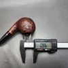 1998 ASPC by Mark Tinsky, Sandblasted Bent Apple Estate Briar Pipe, American Estates - Image 11