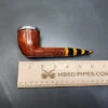 Nording Hand Made 19 Silver Cap Facet Canadian Estate Briar Pipe, Danish Estates [SOLD OUT] - Image 11
