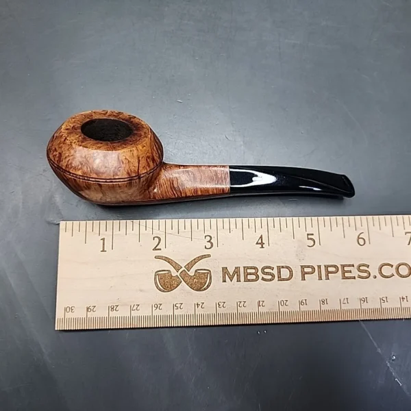 Castello "Castello" KKKK Smooth Bent Bulldog Estate Briar Pipe, Italian Estates [SOLD] - Image 11