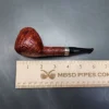 Peder Jeppesen Ida Sandblasted Straight Brandy Estate Briar Pipe, 9mm [SOLD] - Image 11