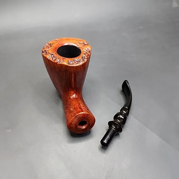 Erik Nording Handmade 1 Smooth Freehand Estate Briar Pipe, Danish Estates - Image 11
