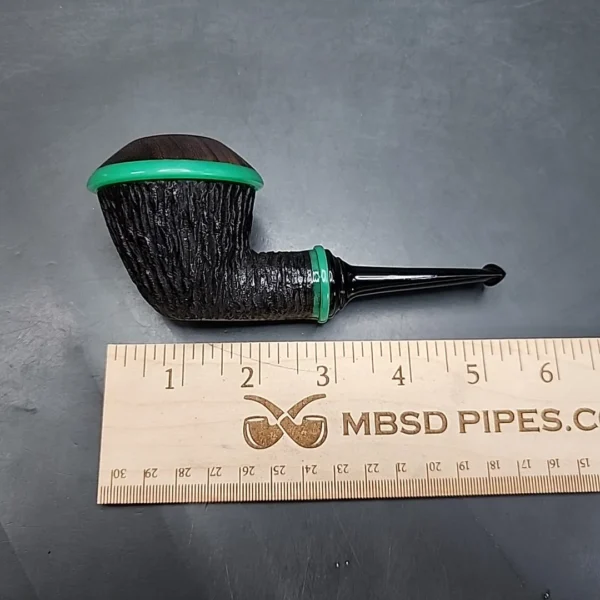 Karim Calabash Sitter Handmade Pipe, New - Image 11