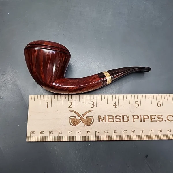 Kurt Balleby Smooth Rhodesian Estate Briar Pipe, Danish Estates, 9mm [SOLD] - Image 11