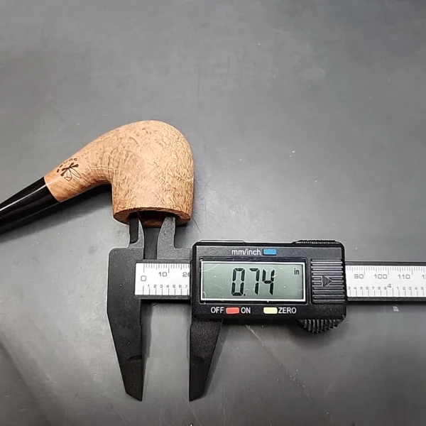 Morgan Bones Bent Billiard Briar Pipe, New - Image 11