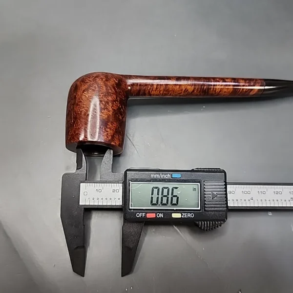 John's Pipe Shop Los Angeles Smooth Canadian Estate Briar Pipe - Image 11