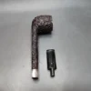 Elwood by Les Wood Rusticated Canadian Estate Briar Pipe, English Estates - Image 11