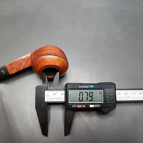 BBB Sovereign Smooth Bent Bulldog Estate Briar Pipe Unsmoked - Image 11