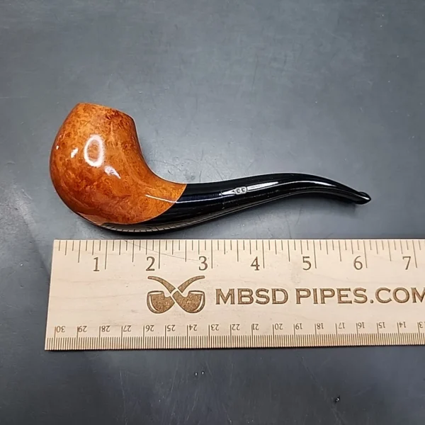 Chacom Volute Smooth Cobra Estate Briar Pipe, Unsmoked - Image 11