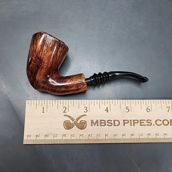 Nording Handmade 3 Smooth Freehand Estate Briar, Pipe Unsmoked - Image 11