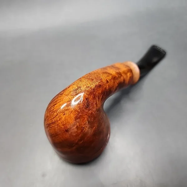 Chacom Safari 1A Smooth Bent Rhodesian Estate Briar Pipe, Unsmoked - Image 11