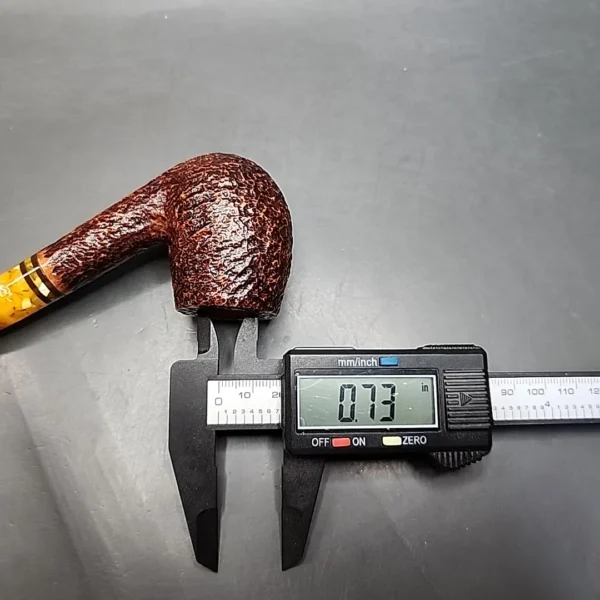 Savinelli Miele 670 KS Bent Billiard Estate Briar Pipe, Unsmoked, 6mm - Image 11