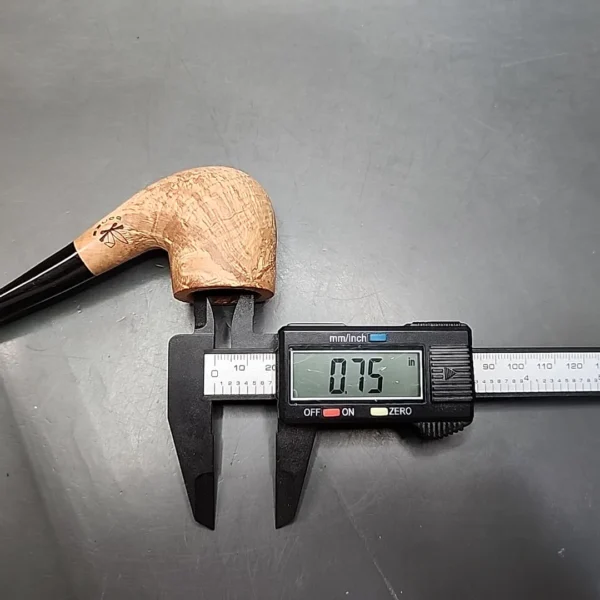 Morgan Bones Bent Pot Pipe, New - Image 11