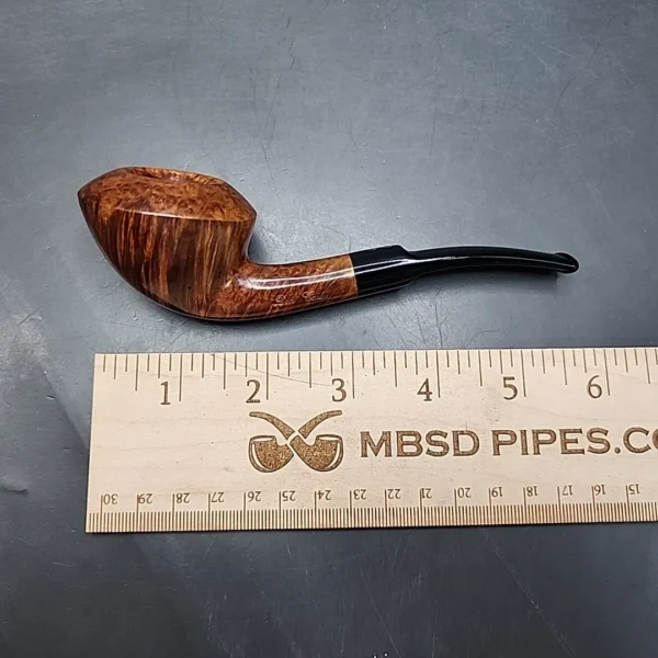 Don Carlos One Note Bent Rhodesian Estate Briar Pipe - Image 11