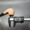 Morgan Bones Bent Billiard Briar Pipe, New - Image 11