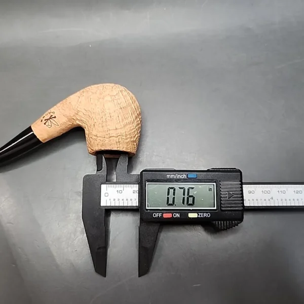 Morgan Bones Bent Billiard Briar Pipe, New - Image 11