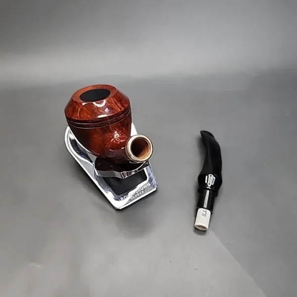 Vauen 6802 Smooth Bent Rhodesian Estate Briar Pipe, Unsmoked, 9mm - Image 12