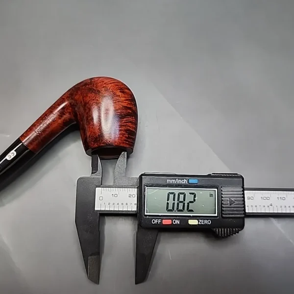 Chacom Centenaire 42 Bent Billiard Estate Briar Pipe, Unsmoked - Image 12