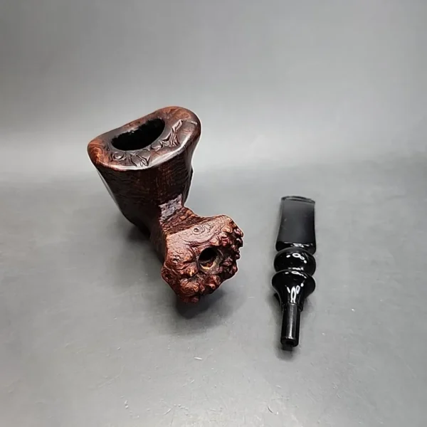 Ben Wade Amber Freehand Estate Briar Pipe, Danish Estates [SOLD] - Image 12