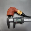 Savinelli Autograph 6 N Sandblasted Freehand Estate Briar Pipe, Unsmoked - Image 12