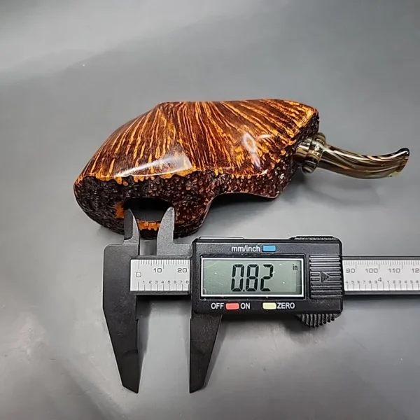 Peder Jeppesen Ida 5 Smooth Freehand Estate Briar Pipe, Unsmoked - Image 12