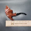 Preben Holm Hallmark H4 Smooth Freehand Estate Briar Pipe, Unsmoked [SOLD] - Image 12