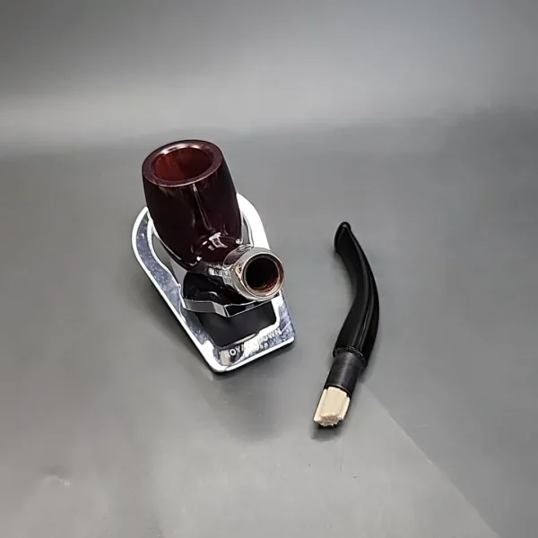 Savinelli 130th Anniversary Smooth Bent Billiard Estate Briar Pipe, 9mm, Unsmoked - Image 12