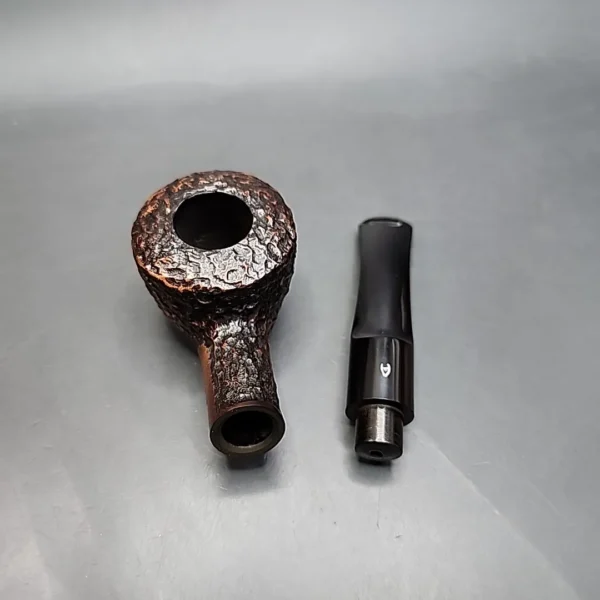Astleys Rusticated Bullcap Rhodesian Estate Briar Pipe, English Estates - Image 12