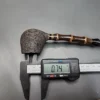 Eric Klodt Bamboo Prince Handmade Morta Pipe, Unsmoked - Image 12