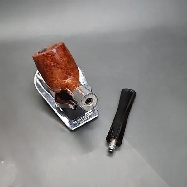 Dr Grabow Patent Era Adjustomatic Viscount, Estate Briar Pipe, American Estates [SOLD] - Image 12