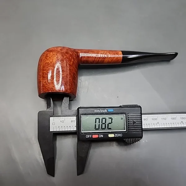 Savinelli De Luxe Milano 111 KS, Smooth Billiard Estate Briar Pipe, American Estates - Image 12