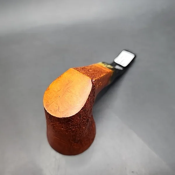 Ascorti 40th Anniversary Partially Sandblasted Dublin Sitter Estate Briar Pipe, Unsmoked - Image 12