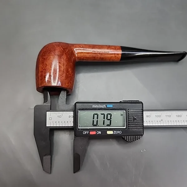 Sasieni Mayfair 19 Smooth Straight Billiard Estate Briar Pipe, Unsmoked - Image 12