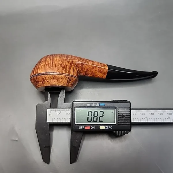 Castello "Castello" KKKK Smooth Bent Bulldog Estate Briar Pipe, Italian Estates [SOLD] - Image 12