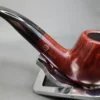 BBB Medina 18470 Smooth Bent Apple Estate Briar Pipe, Unsmoked - Image 11