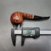2022 Mark Tinsky Mocha 5 2 Star Bent Apple Estate Briar Pipe, American Estates [SOLD] - Image 12