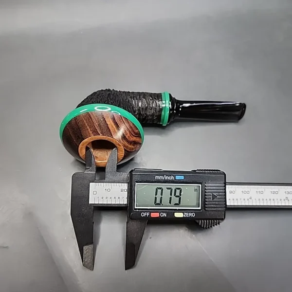 Karim Calabash Sitter Handmade Pipe, New - Image 12