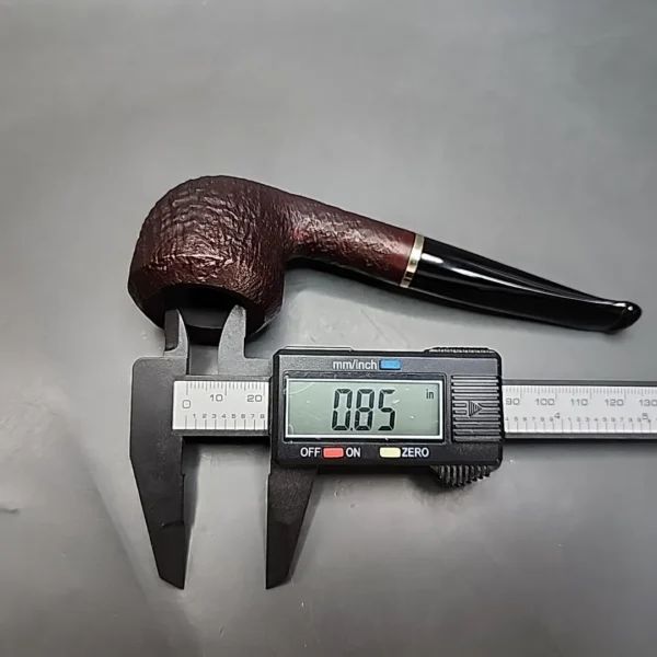 Vauen  5201 Sandblasted Bent Dublin Estate Briar Pipe, Unsmoked, 9mm - Image 12
