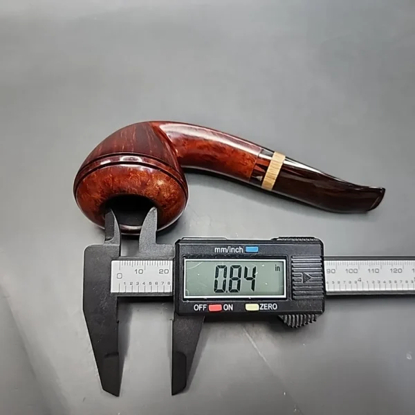 Kurt Balleby Smooth Rhodesian Estate Briar Pipe, Danish Estates, 9mm [SOLD] - Image 12