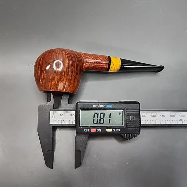 Rainer Barbi Smooth Straight Apple Estate Briar Pipe, German Estates - Image 12